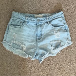pacsun high rise shorts